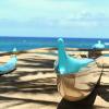 Resting on the sand